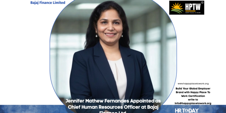 Jennifer Mathew Fernandes Appointed as Chief Human Resources Officer at Bajaj Finance Ltd.