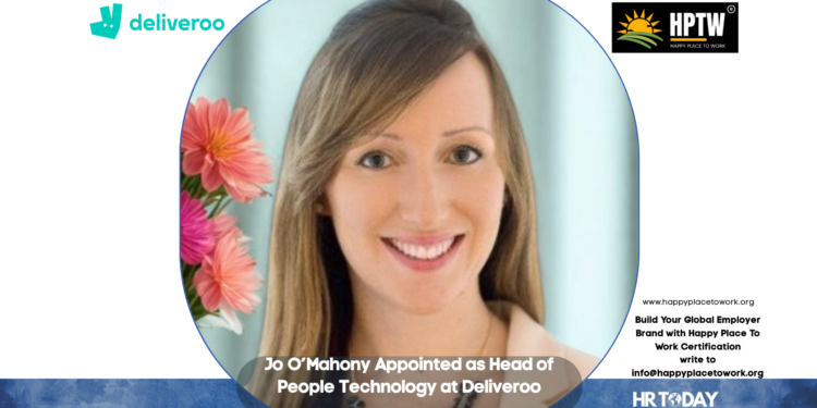 Jo O’Mahony Appointed as Head of People Technology at Deliveroo