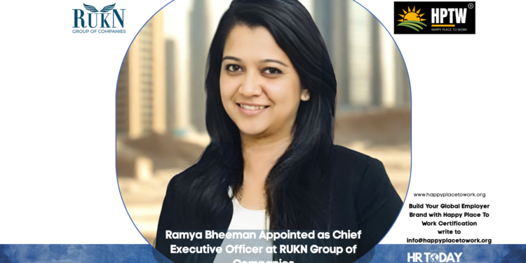 Ramya Bheeman Appointed as Chief Executive Officer at RUKN Group of Companies