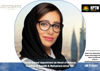 Farah Kamal Appointed as Head of Human Capital at Saddik & Mohamed Attar Co.