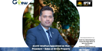 Anchit Wadhwa Appointed as Vice President – Sales at Grrow Property Management Pvt. Ltd.