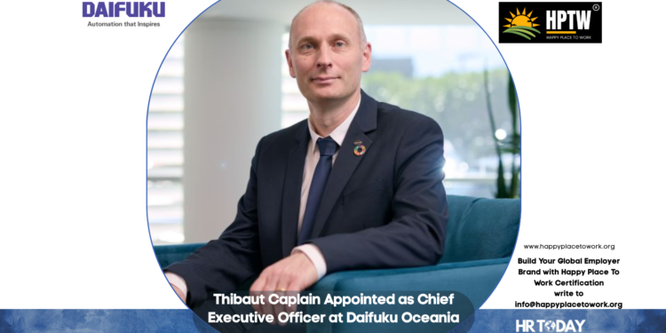 Thibaut Caplain Appointed as Chief Executive Officer at Daifuku Oceania