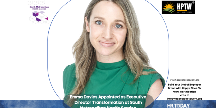 Emma Davies Appointed as Executive Director Transformation at South Metropolitan Health Service