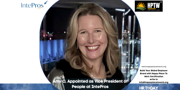 Amy C. Appointed as Vice President of People at IntePros