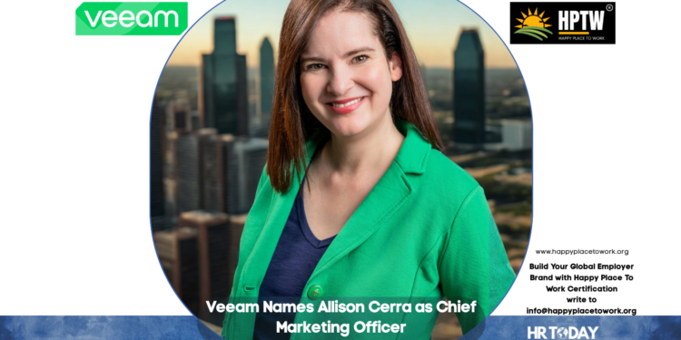 Veeam Names Allison Cerra as Chief Marketing Officer