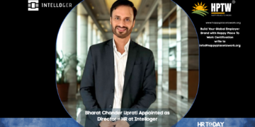 Bharat Chander Uprati Appointed as Director – HR at Intelloger