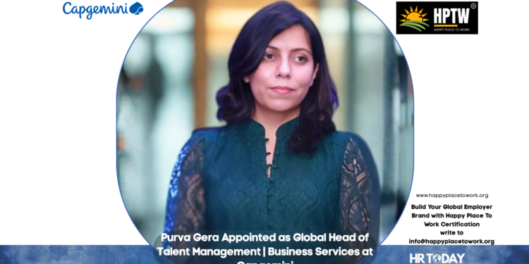 Purva Gera Appointed as Global Head of Talent Management | Business Services at Capgemini