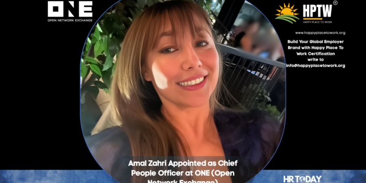 Amal Zahri Appointed as Chief People Officer at ONE (Open Network Exchange)