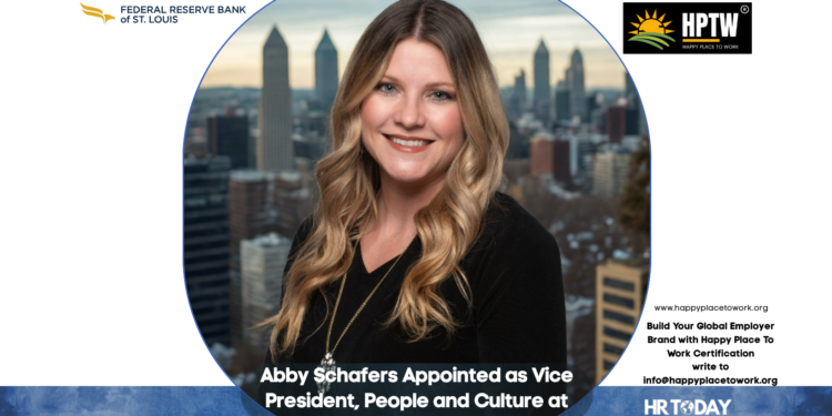 Abby Schafers Appointed as Vice President, People and Culture at Federal Reserve Bank of St. Louis