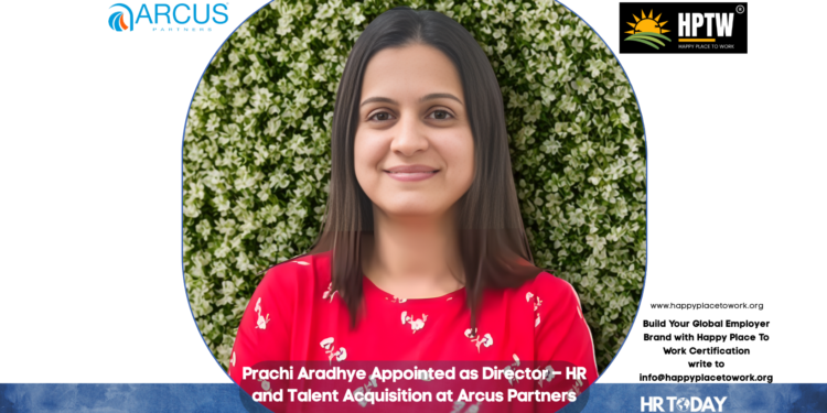 Prachi Aradhye Appointed as Director – HR and Talent Acquisition at Arcus Partners