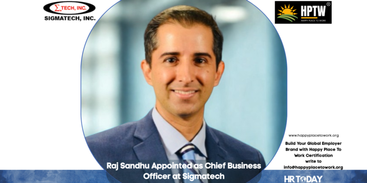 Raj Sandhu Appointed as Chief Business Officer at Sigmatech