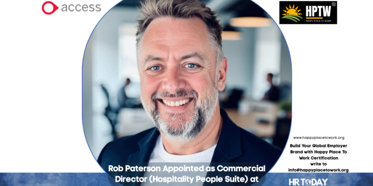 Rob Paterson Appointed as Commercial Director (Hospitality People Suite) at The Access Group