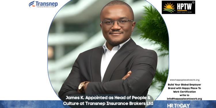 James K. Appointed as Head of People & Culture at Transnep Insurance Brokers Ltd