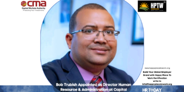 Bob Trubish Appointed as Director Human Resource & Administration at Capital Markets Authority (CMA) Uganda