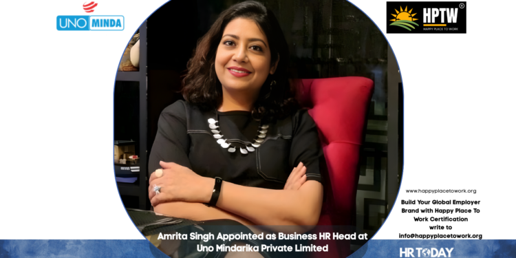 Amrita Singh Appointed as Business HR Head at Uno Mindarika Private Limited