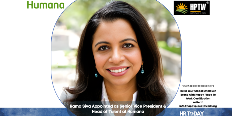 Rama Siva Appointed as Senior Vice President & Head of Talent at Humana
