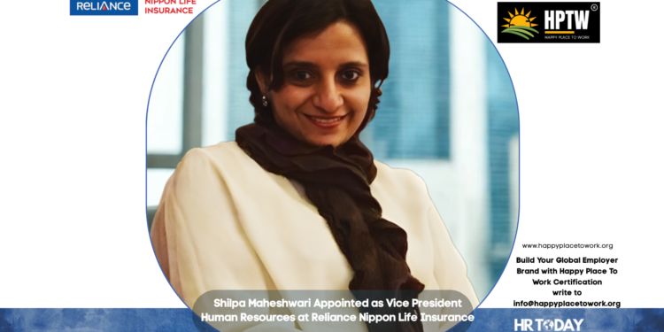 Shilpa Maheshwari Appointed as Vice President Human Resources at Reliance Nippon Life Insurance