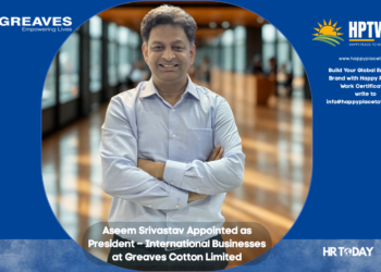 Aseem Srivastav Appointed as President – International Businesses at Greaves Cotton Limited