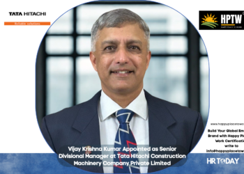 Vijay Krishna Kumar Appointed as Senior Divisional Manager at Tata Hitachi Construction Machinery Company Private Limited