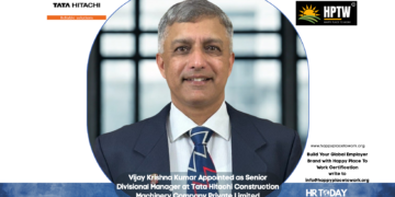 Vijay Krishna Kumar Appointed as Senior Divisional Manager at Tata Hitachi Construction Machinery Company Private Limited