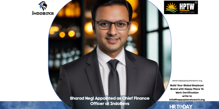 Sharad Negi Appointed as Chief Finance Officer at IndoBevs