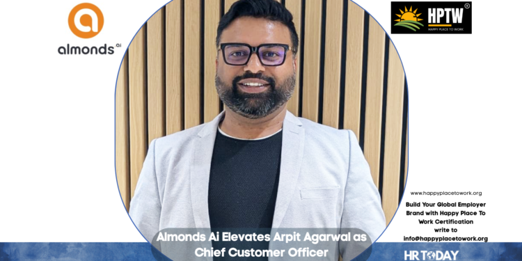 Almonds Ai Elevates Arpit Agarwal as Chief Customer Officer