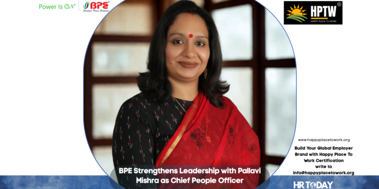 BPE Strengthens Leadership with Pallavi Mishra as Chief People Officer