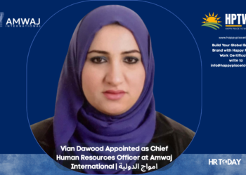 Vian Dawood Appointed as Chief Human Resources Officer at Amwaj International | امواج الدولية