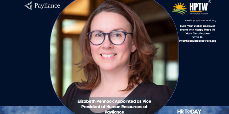 Elizabeth Pennock Appointed as Vice President of Human Resources at Payliance
