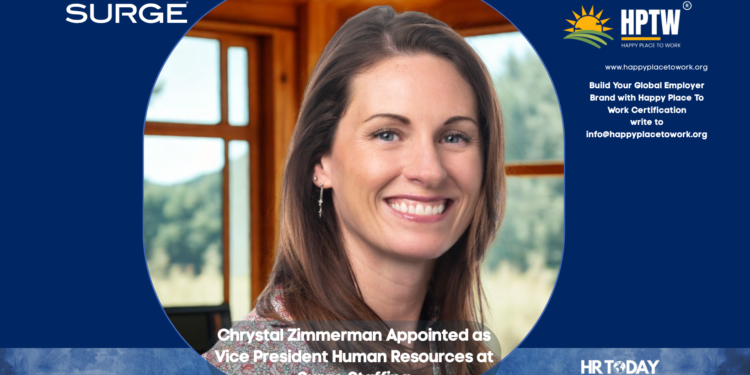 Chrystal Zimmerman Appointed as Vice President Human Resources at Surge Staffing