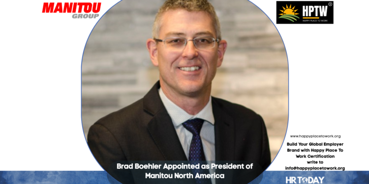 Brad Boehler Appointed as President of Manitou North America