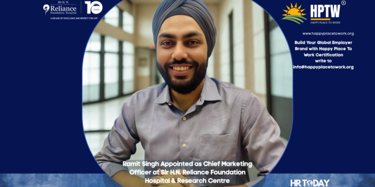 Ramit Singh Appointed as Chief Marketing Officer at Sir H.N. Reliance Foundation Hospital & Research Centre