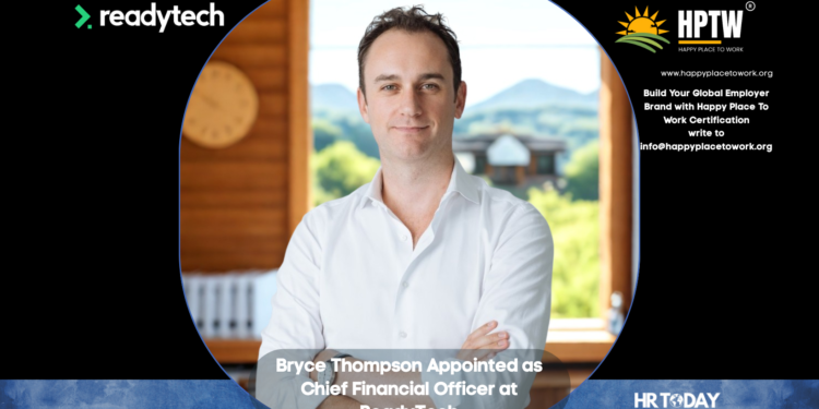Bryce Thompson Appointed as Chief Financial Officer at ReadyTech