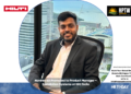 Naveen KR Promoted to Product Manager – Installation Systems at Hilti India