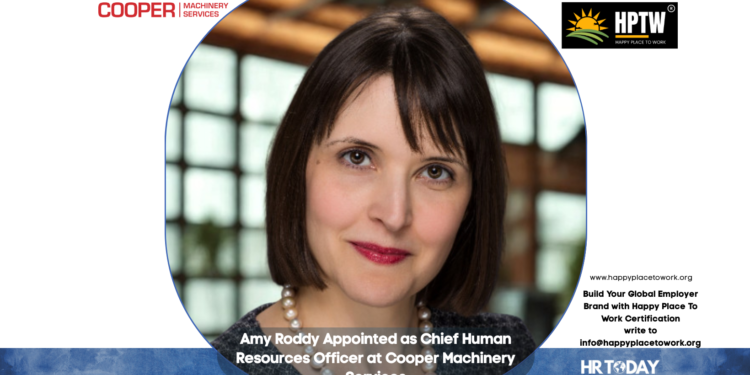 Amy Roddy Appointed as Chief Human Resources Officer at Cooper Machinery Services
