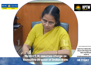 Ms Mini T. M. assumes charge as Executive Director of Indian Bank