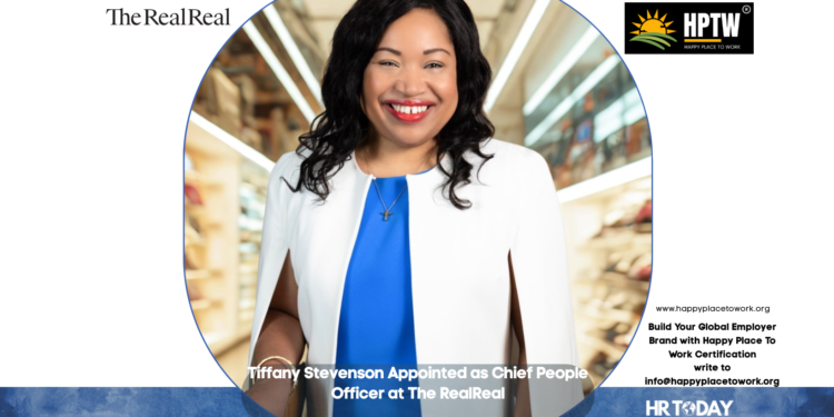 Tiffany Stevenson Appointed as Chief People Officer at The RealReal