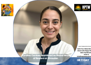 Karolina Cardoso Appointed as Global Head of Reward at Givaudan