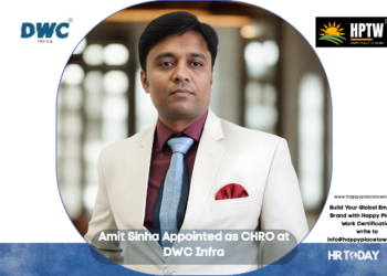 Amit Sinha Appointed as CHRO at DWC Infra