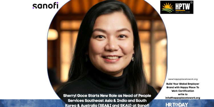 Sherryl Goce Starts New Role as Head of People Services Southeast Asia & India and South Korea & Australia (SEA&I and SKAU) at Sanofi