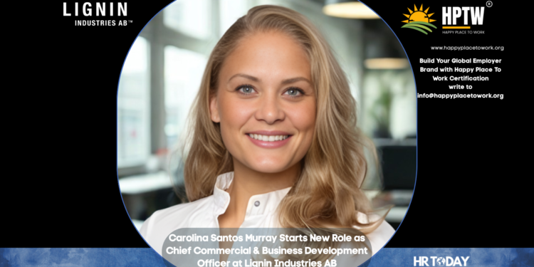 Carolina Santos Murray Starts New Role as Chief Commercial & Business Development Officer at Lignin Industries AB