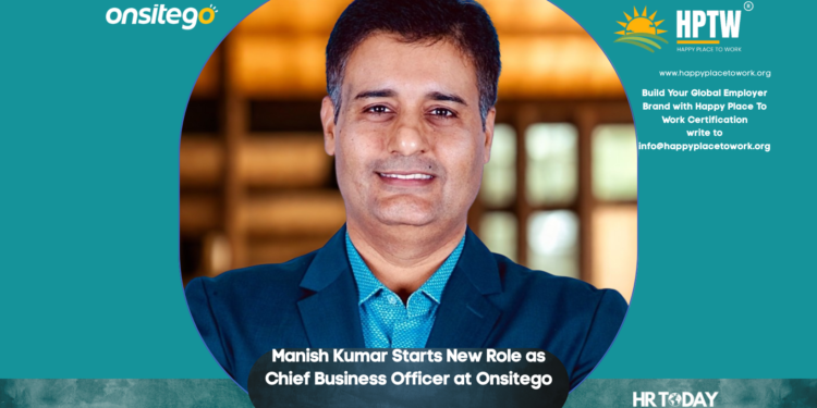 Manish Kumar Starts New Role as Chief Business Officer at Onsitego