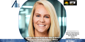 Ashleigh Crosson Starts New Role as Senior Director People & Operations – Global People Organisation at Alvarez & Marsal