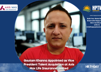 Gautam Khanna Appointed as Vice President Talent Acquisition at Axis Max Life Insurance Limited
