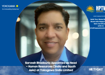 Sarvesh Bhadauria Appointed as Head – Human Resources (India and South Asia) at Yokogawa India Limited