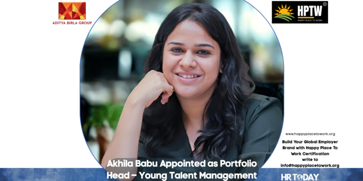 Akhila Babu Appointed as Portfolio Head – Young Talent Management at Aditya Birla Group