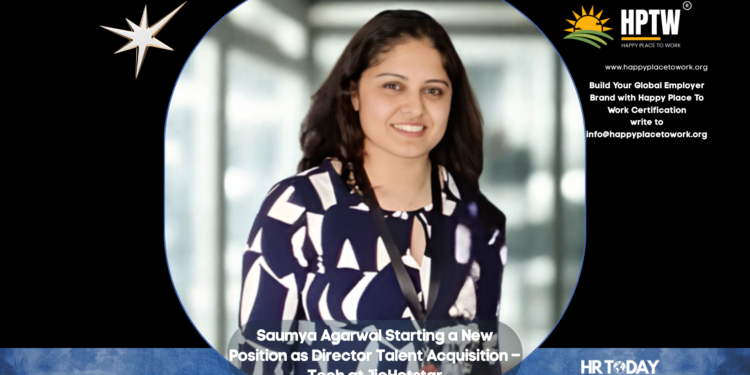 Saumya Agarwal Starting a New Position as Director Talent Acquisition – Tech at JioHotstar