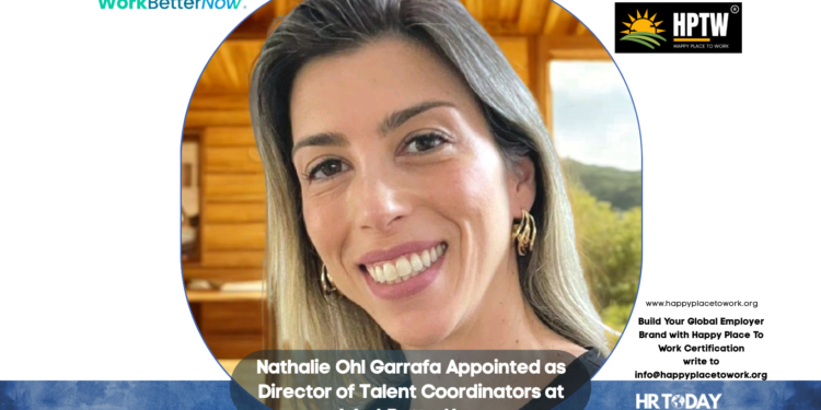 Nathalie Ohl Garrafa Appointed as Director of Talent Coordinators at WorkBetterNow