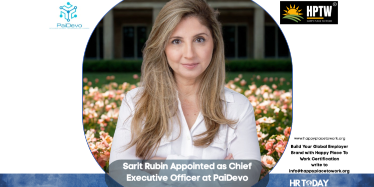 Sarit Rubin Appointed as Chief Executive Officer at PaiDevo