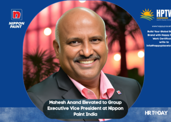Mahesh Anand Elevated to Group Executive Vice President at Nippon Paint India